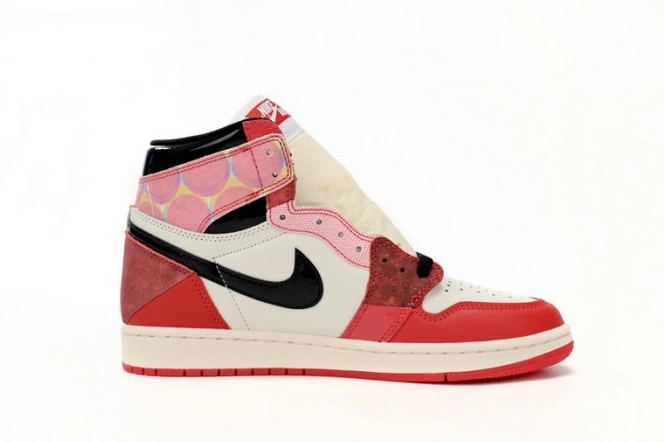 Bmlin shoes OG Spider-Verse DV1748-601 Across Spider-Man Jordan High the 1 0710